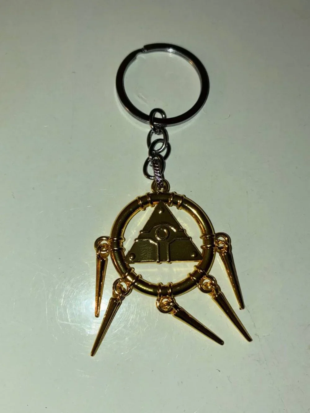 Millennium Ring Bakura Yugioh Keychain Necklace Pendent Anime Collectible - New